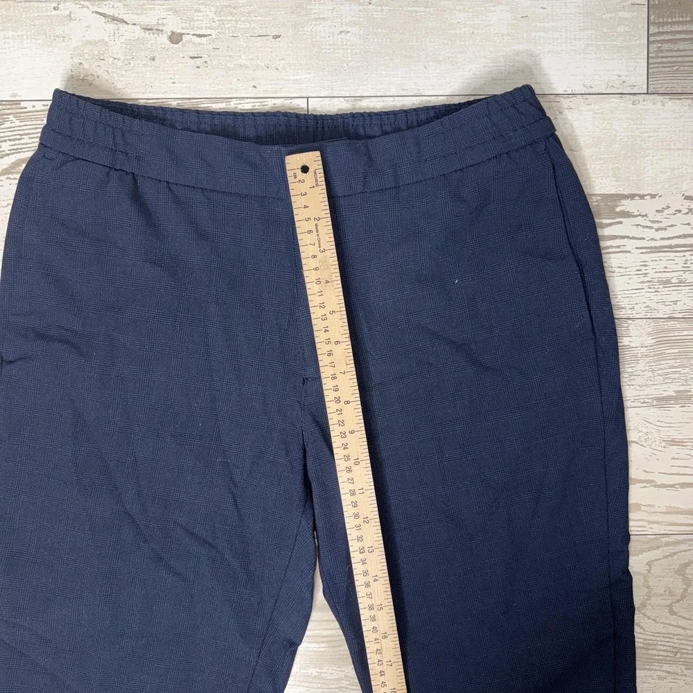 Banana Republic Pants Mens 34x32 Blue Mason Athletic Tapered Stretch Dress